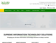 Tablet Screenshot of eait.co.za